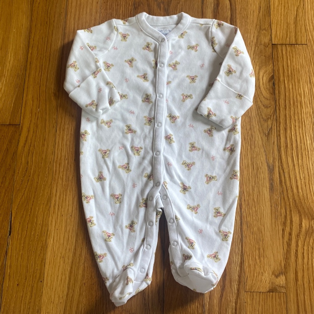 Ralph Lauren American Flag Bear Pajamas